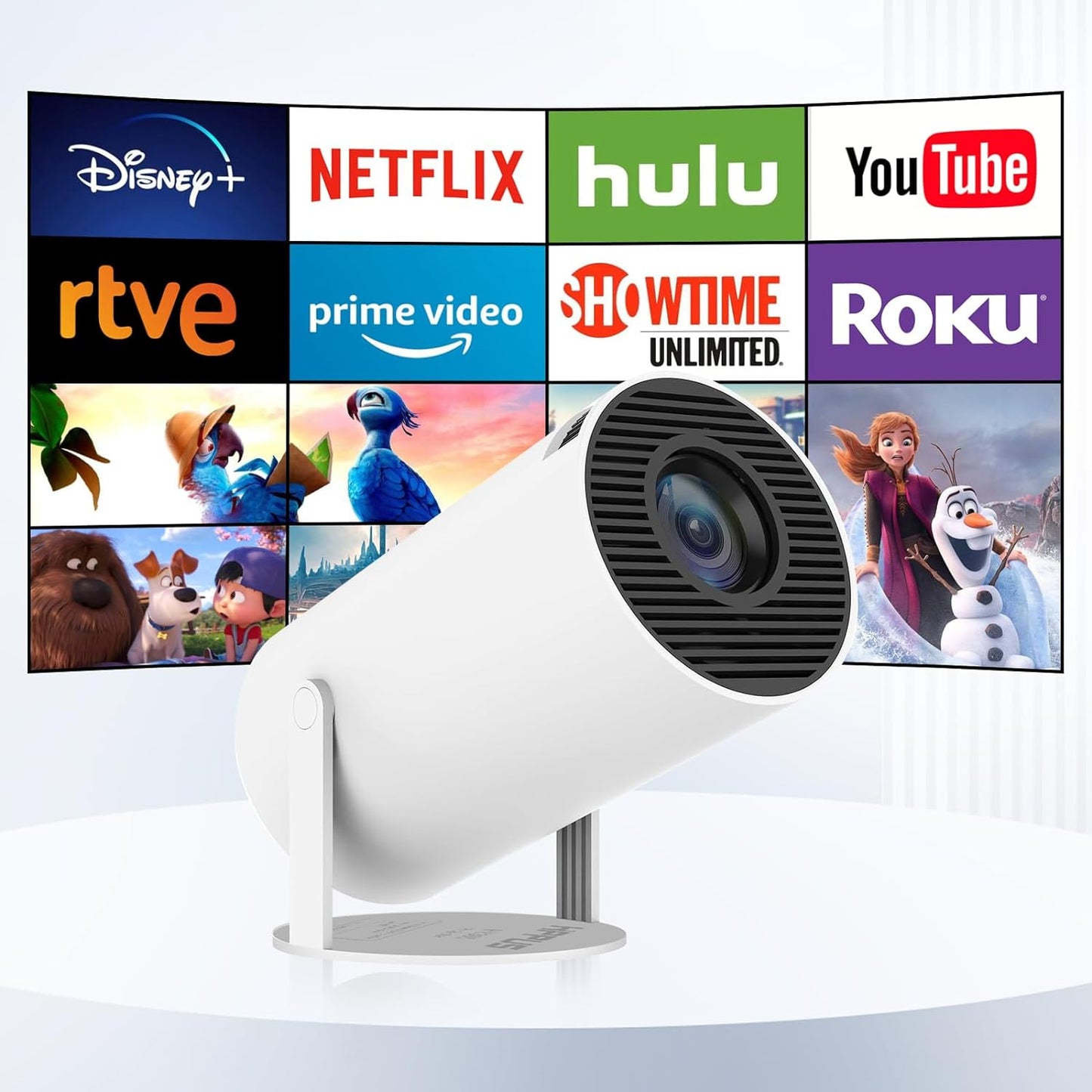 BluRayz™ : "Magcubic" Viral Home Cinema & Outdoor Smart Projector